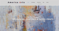 Desktop Screenshot of americaarts.com